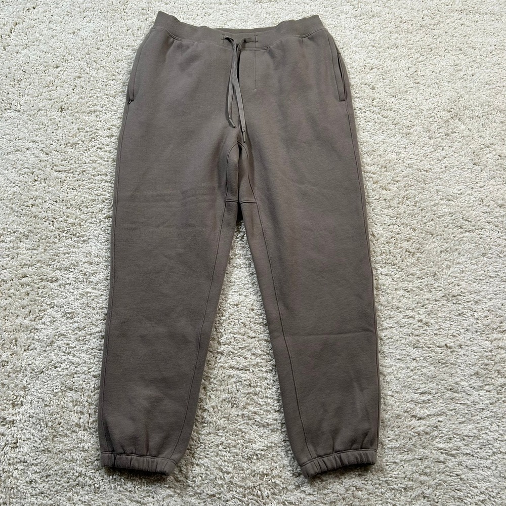 Lululemon Steady State Jogger Large 28" Inseam Brown Tapered Sweatpants